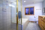 Master Bath with Shower and Soaking Tub